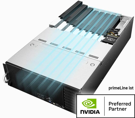 ASUS ESC8000 G4 GPU Server konfigurieren und kaufen